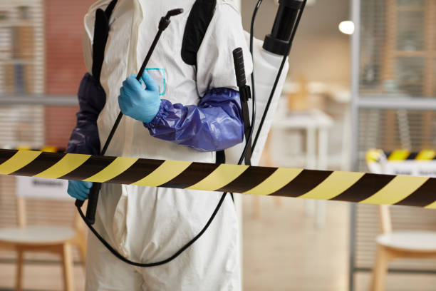 Professional Blood Cleanup technician working in Poy Sippi, WI